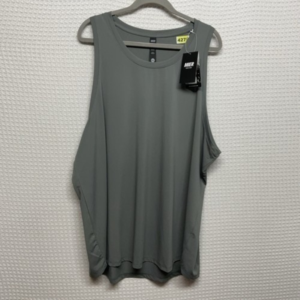 NWT Mier BreezeRun Sleeveless CrewNeck Tank Top Men 3XL‎ China Polyester/Spandex